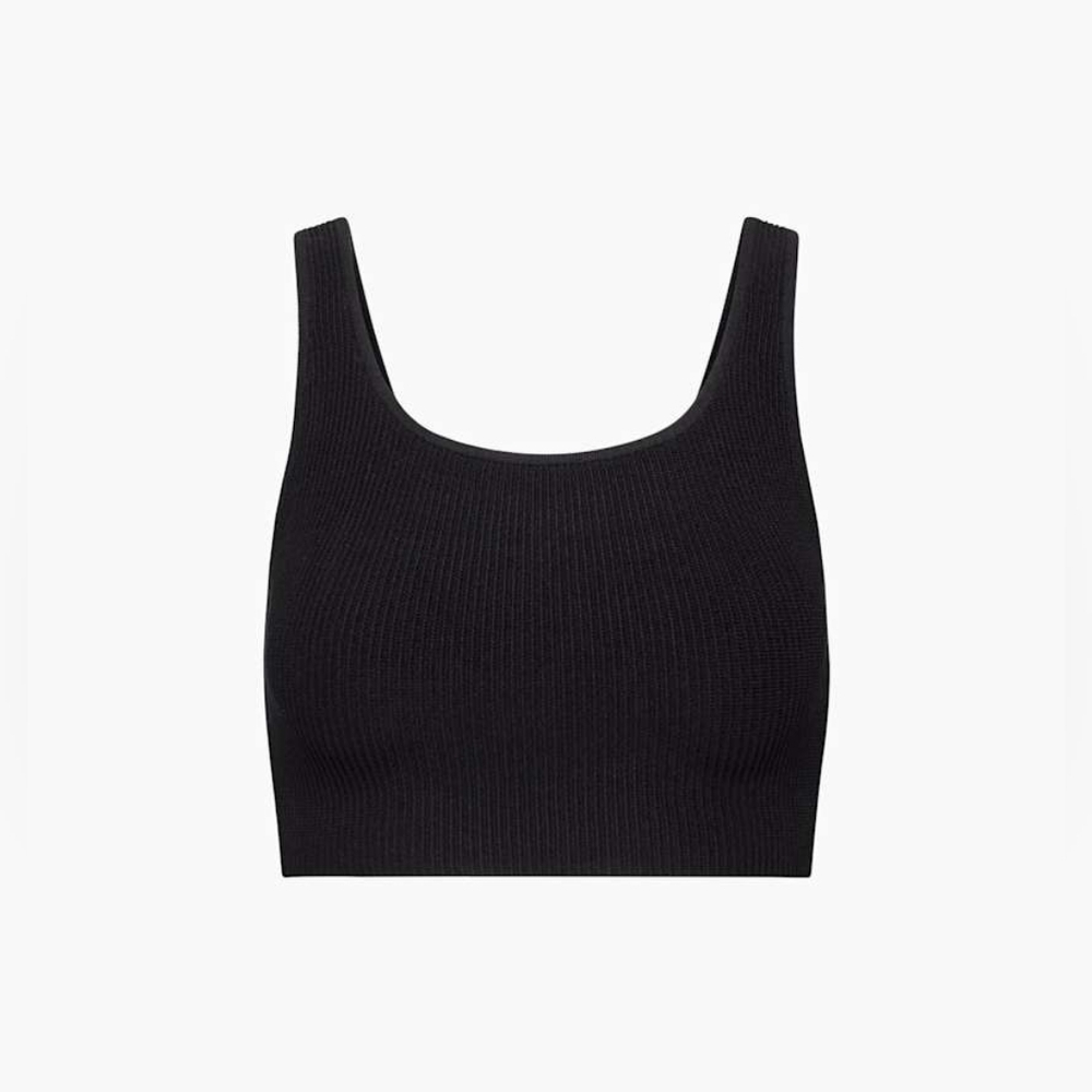 aritzia sculpt knit tank Babaton